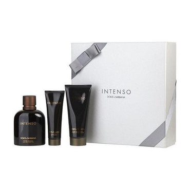 Dolce & Gabanna Intenso EDP 125ml 3-Piece Gift Set For Men - Thescentsstore